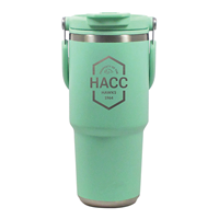 HACC PROPERTY OF DUO STAINLESS STEEL TUMBLER -  yorkgreen
